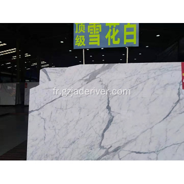 Statuario Marble Stone Marbre blanc pour projet